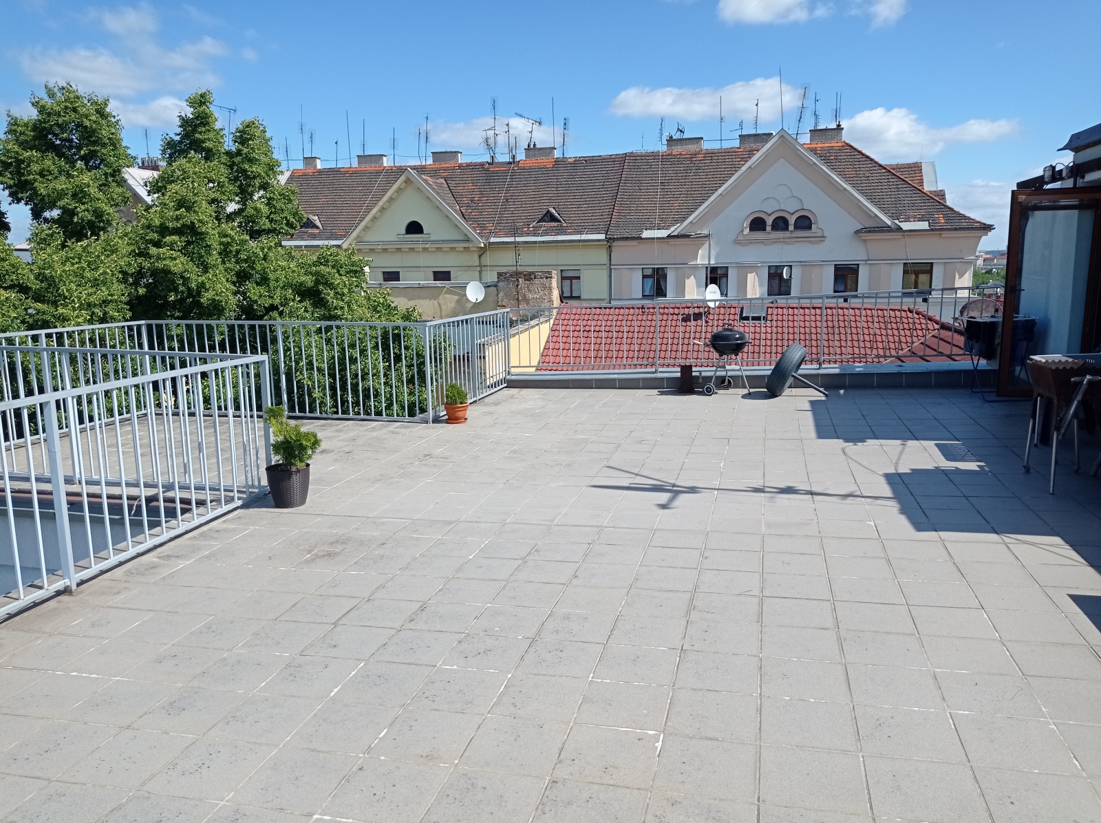 Pronájem, byt 2+kk s terasou, ul. Plovární, Plzeň - město