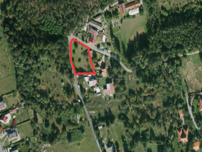 Prodej, stavební pozemek, 1590m2, ul. Ku staré cihelně, Třemošná