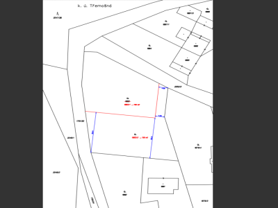 Prodej, stavební pozemek, 2x 795m2, ul. Ku staré cihelně, Třemošná