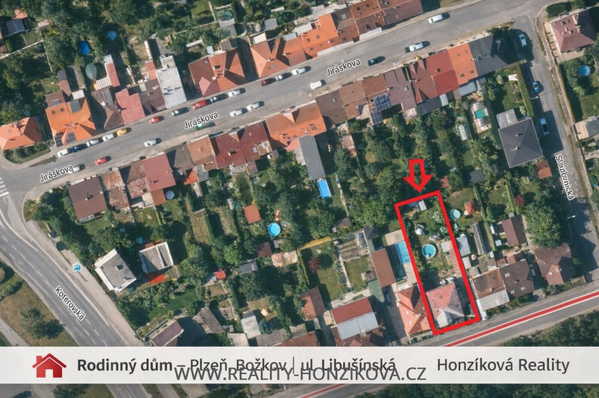 Prodej, rodinný dům, 5+1, ul. Libušínská, Plzeň - město