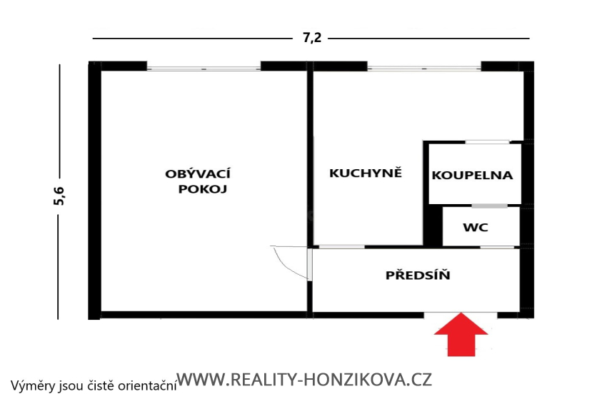 Prodej, byt 1+1, 42m2, ul. Ke Kukačce, Plzeň - město