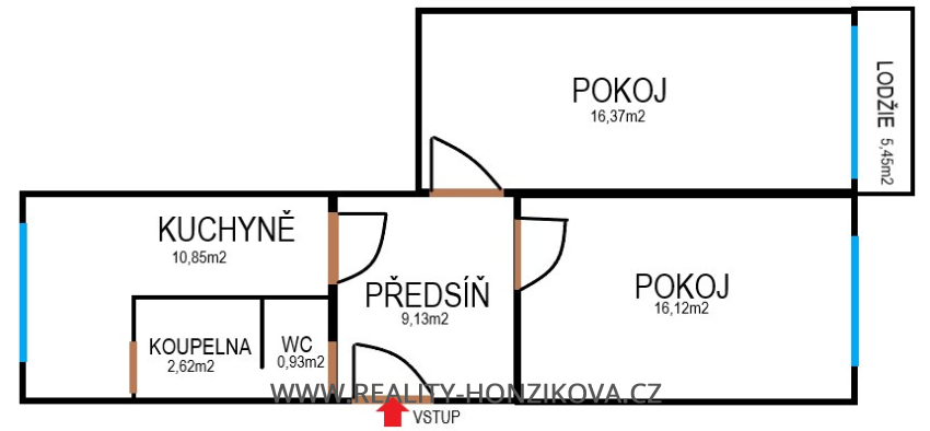 Prodej, byt 2+1+L, ul. Sokolovská, Plzeň -město