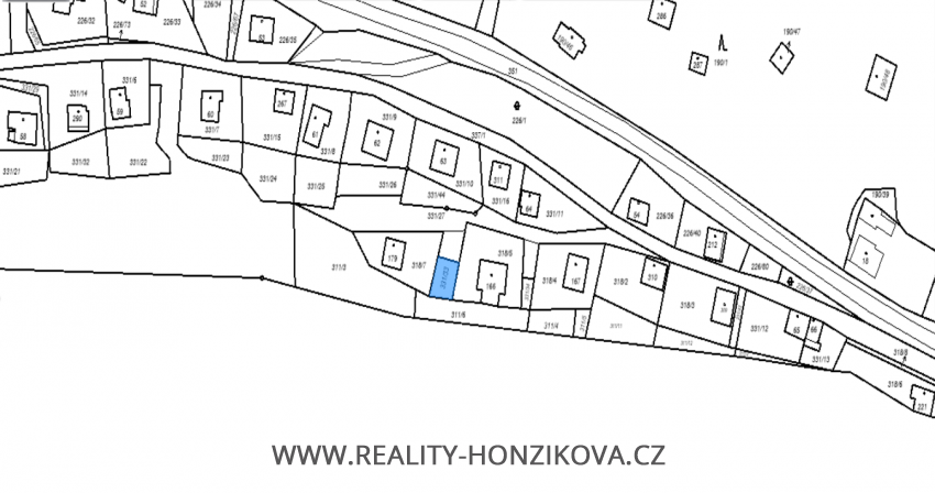 Prodej, pozemky k rekreaci, 709m2, Butov u Stříbra, okres Tachov