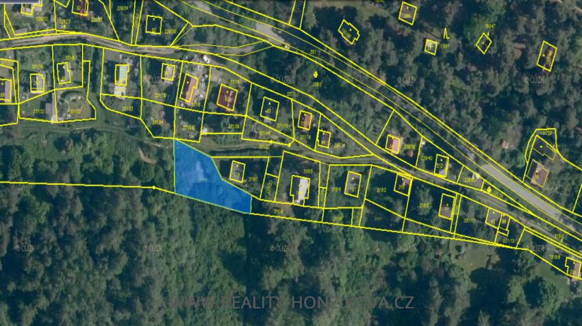 Prodej, pozemky k rekreaci, 709m2, Butov u Stříbra, okres Tachov